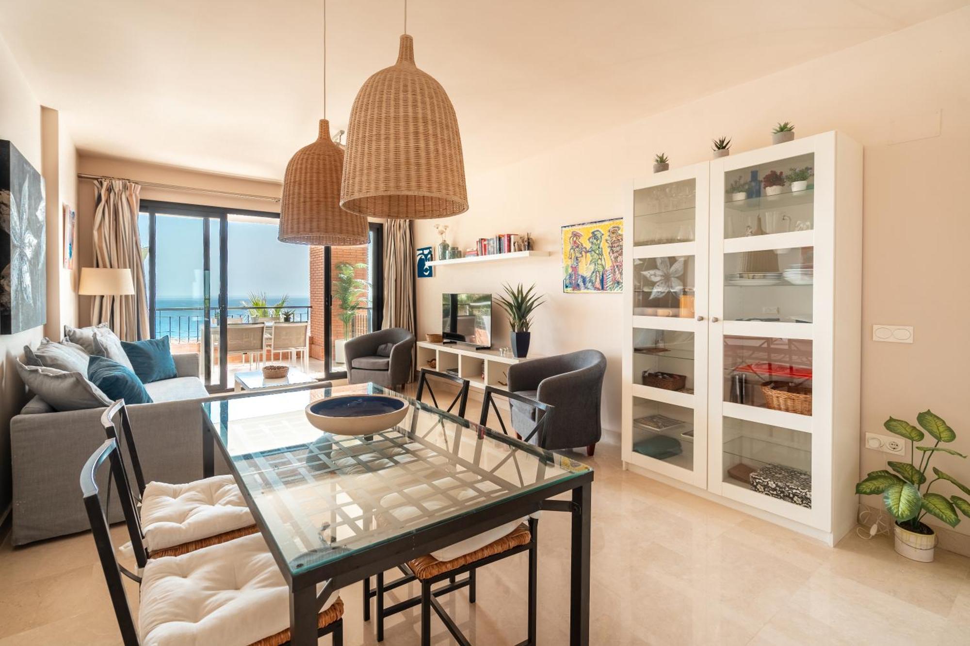 Apartamento Con Impresionantes Vistas Al Mar Torrox Exterior foto